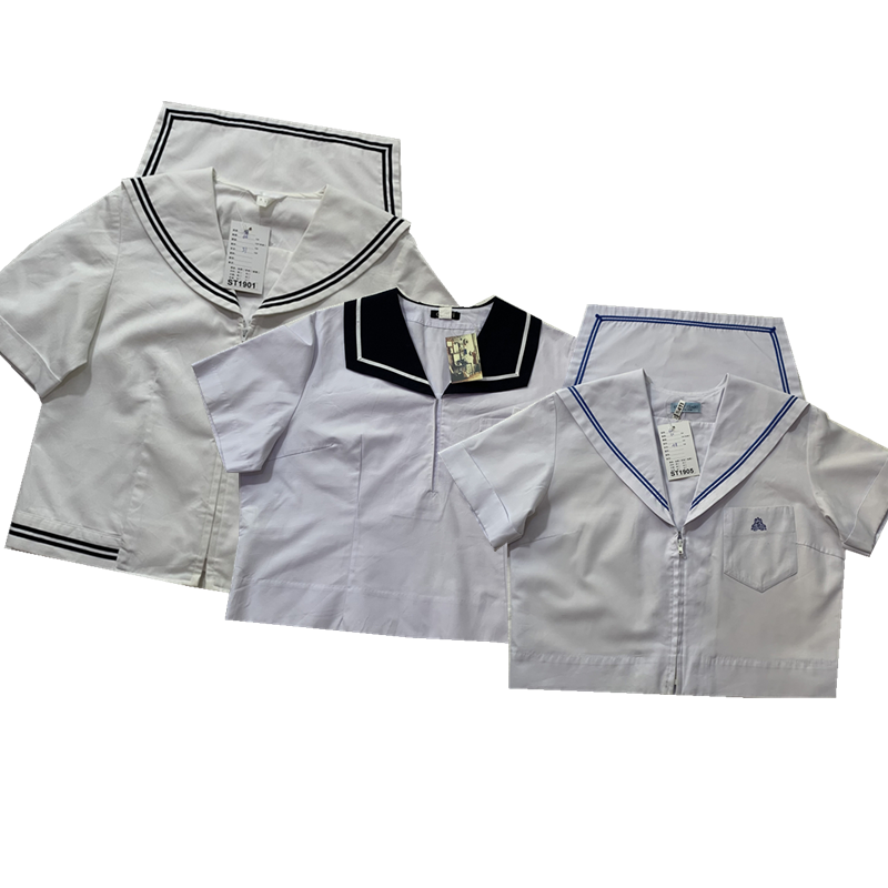 古着中古日本学院风JK制服日制学生西装日系短袖水手服夏款