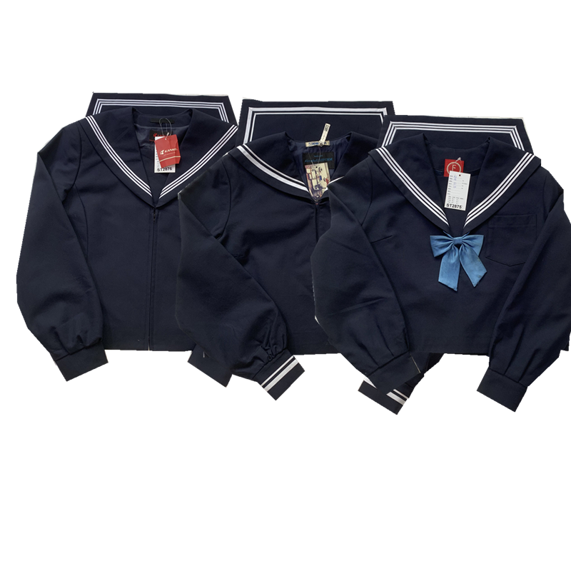 古着中古日本学院风JK制服日制整统西装外套上衣水手服秋冬款