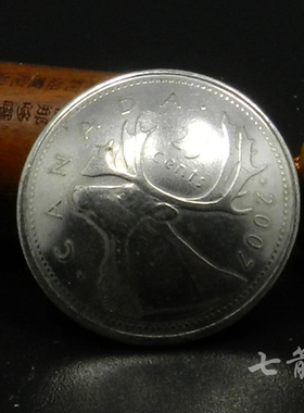 硬币扣装饰扣美元扣加拿大24mm