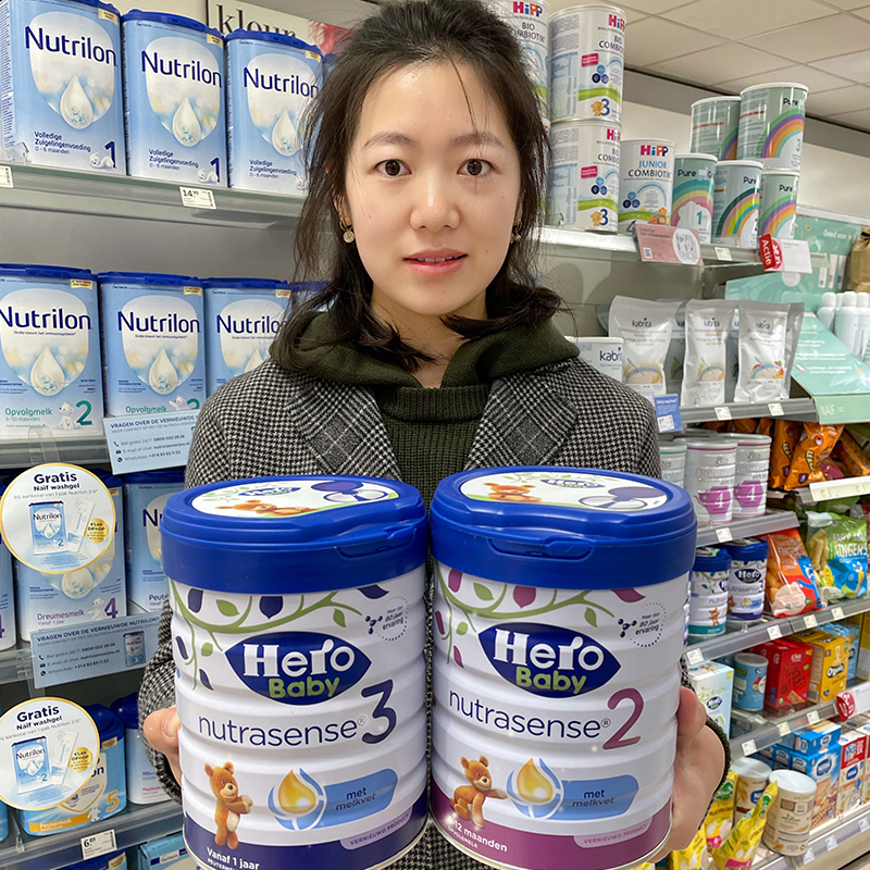 荷兰herobaby白金美素婴儿奶粉