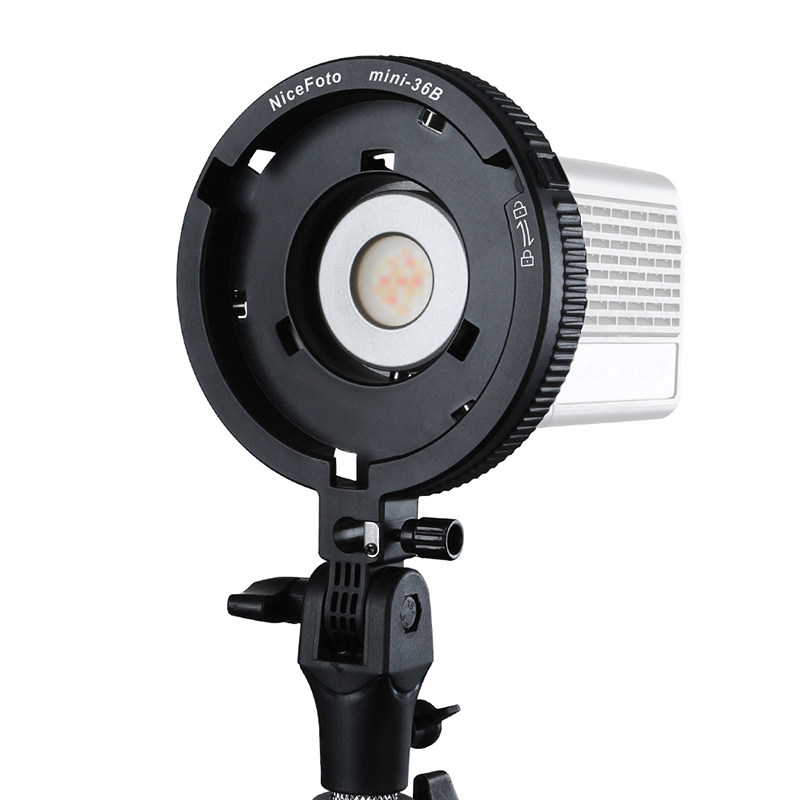 耐思卡口转接环补光灯附件mini转保荣口影视灯柔光转接环卡盘配件