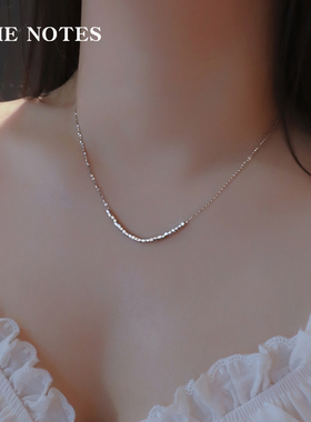 999纯银O字链女方块礼物新潮