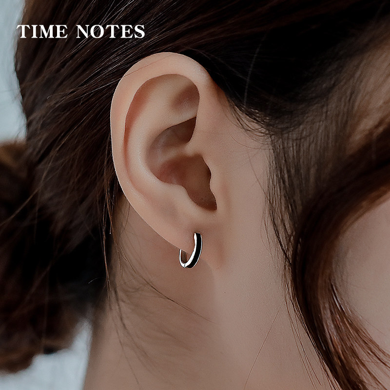 银饰品韩国学生耳骨环