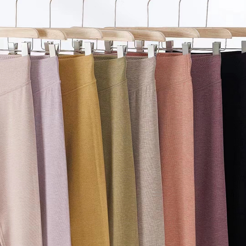 绅玛加厚蚕丝羊毛女士保暖裤