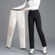 依舒缘2895小直筒五层加厚外穿保暖裤 宽松休闲护膝护腰1000克