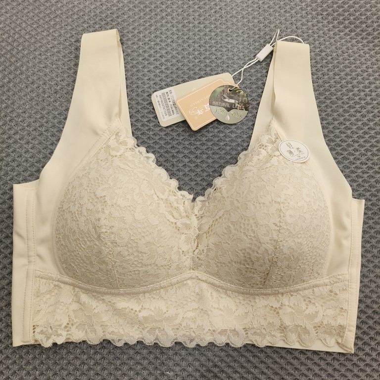 恋百年背心式无钢圈上托文胸