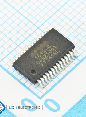 原装FT245RL-REEL SSOP-28贴片 USB转串口接口芯片IC FT245R 全新