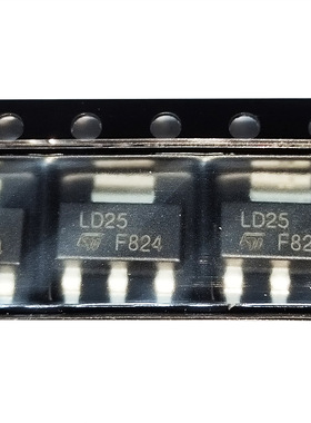 原装全新 LD1117S25TR SOT-223线性稳压器(LDO) 集成电路IC芯片