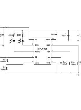 MP26028DQ-LF-Z QFN-10 全新原装 电池线性充电器芯片 MP26028