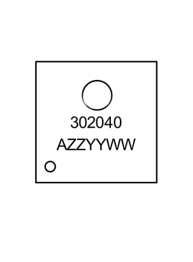 门驱动器 NCP302040MNTWG 丝印 302040 全新原装 QFN NCP302040