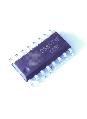 原装 CS8673E CS8673 SOP-16贴片 单声道D类 音频功率放大器芯片