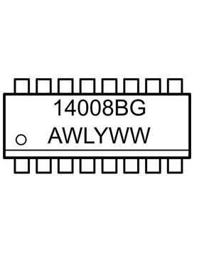 MC14008BDR2G 全新原装 SOP16 丝印14008BG 逻辑加法器与减法器