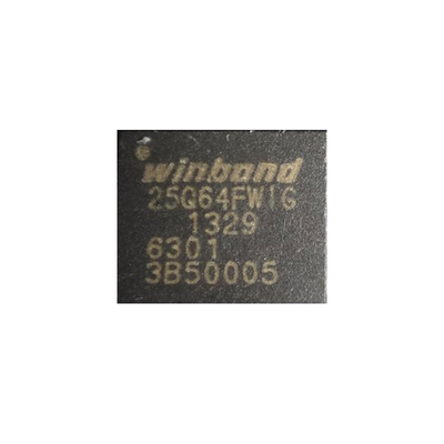 原装进口 W25Q64FWZPIG 丝印25Q64FWIG 64Mbit FLASH存储器芯片IC