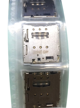 SF56S006V4AR2000 SMD 全新原装 SIM卡座 自弹式6Pin双排贴片配单