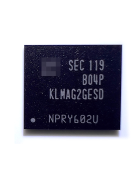 KLMAG2GESD-B04P FBGA153 全新原装 KLMAG2GESD EMMC储存器芯片