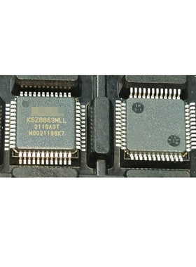 原装KSZ8863MLL KSZ8863RLL贴片LQFP-48 KSZ8863以太网控制器芯片