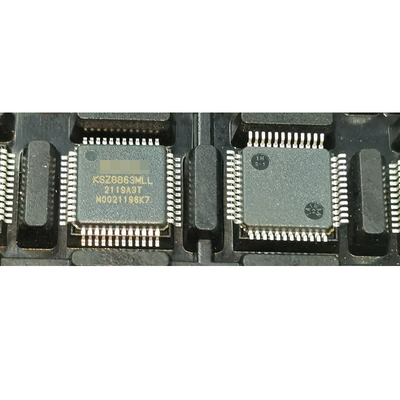 原装KSZ8863MLL KSZ8863RLL贴片LQFP-48 KSZ8863以太网控制器芯片