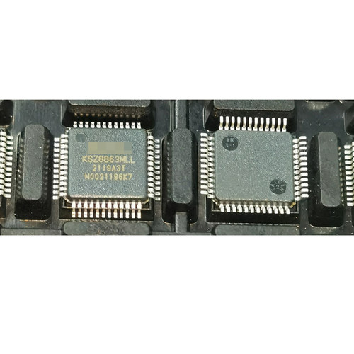 原装KSZ8863MLL KSZ8863RLL贴片LQFP-48 KSZ8863以太网控制器芯片