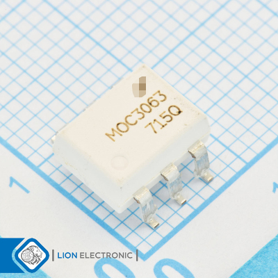 原装 MOC3063SR2M 贴片SOP6 MOC3063 三端双向可控硅光耦 IC芯片