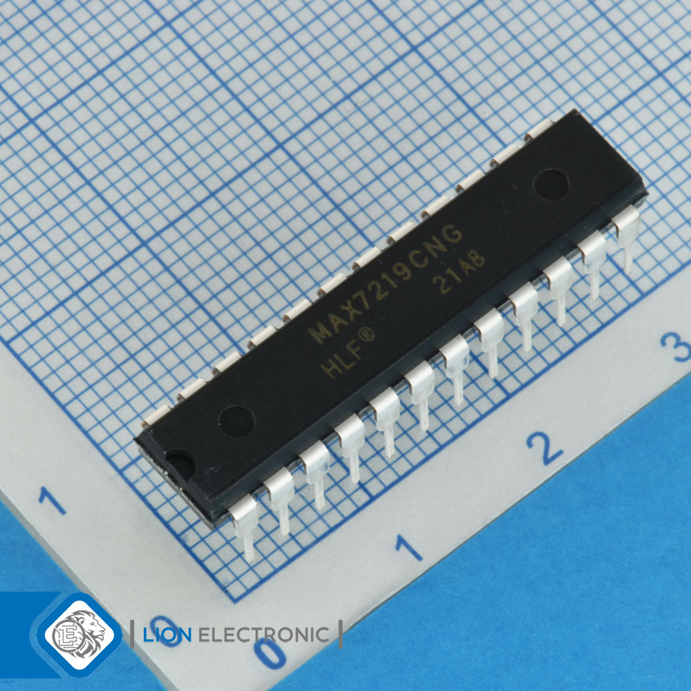 原装MAX7219CNG显示器驱动器