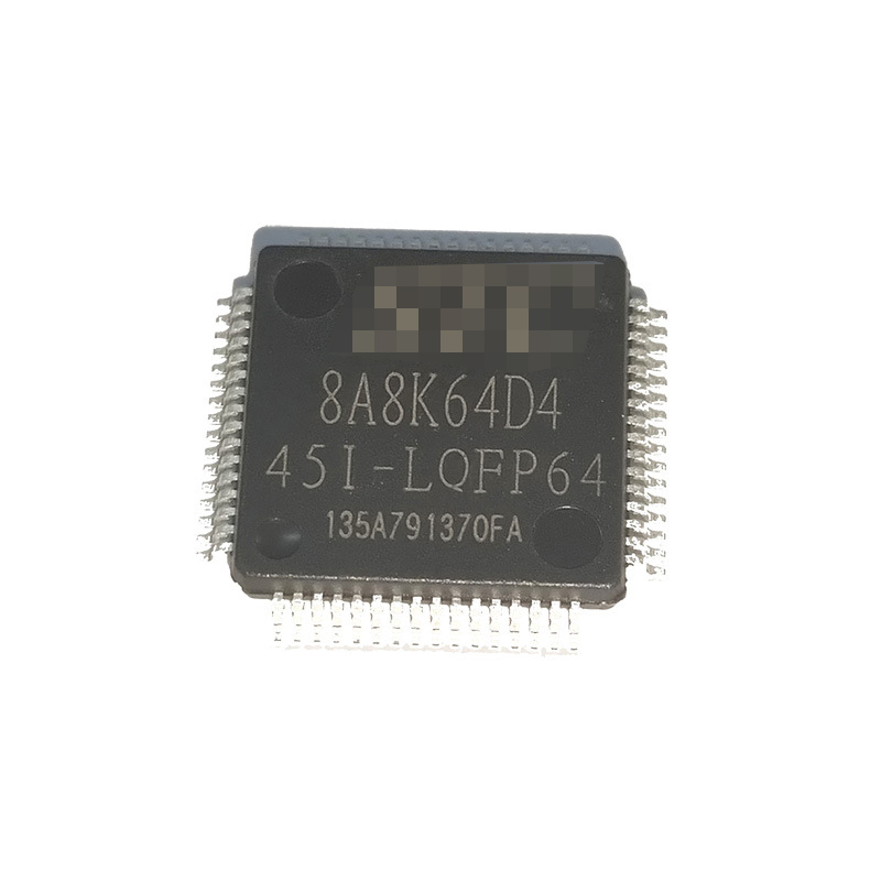 单片机 STC8A8K64D4-45I-LQFP64 微处理器单片机芯片IC 全新原装