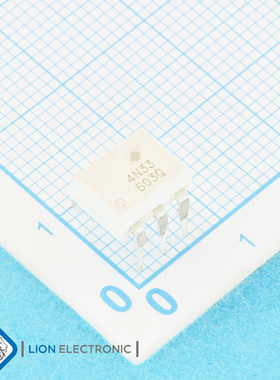 原装进口 4N33M DIP-6直插  4N33SM  光电隔离器 晶体管输出光耦