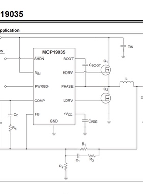 全新原装 MCP19035T-BAAAE/MF MCP19035T DNF-10 电源管理芯片IC