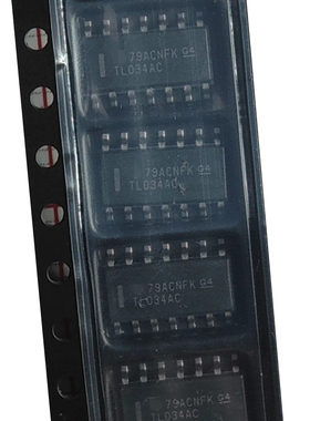 全新原装 TL034ACDR TL034ACD SOP-14 线性IC芯片 放大器 比较器