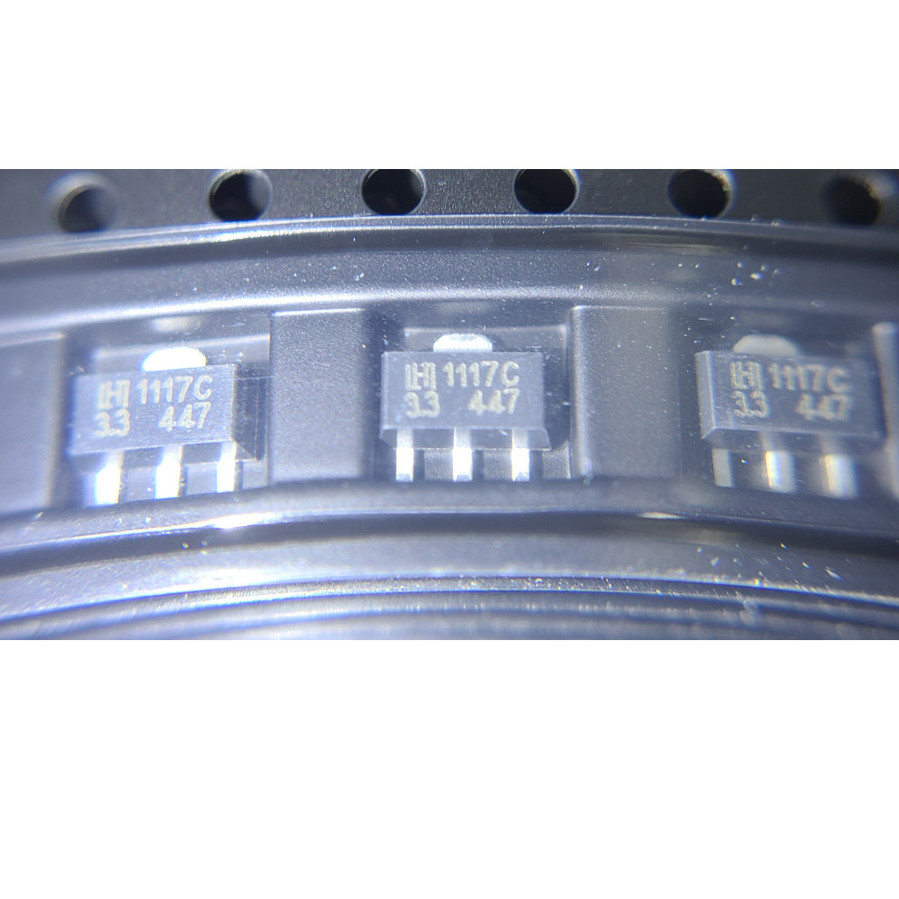 LM1117F-3.3 1117C 贴片SOT-89 线性稳压器(LDO) 全新原装 3.3V图片