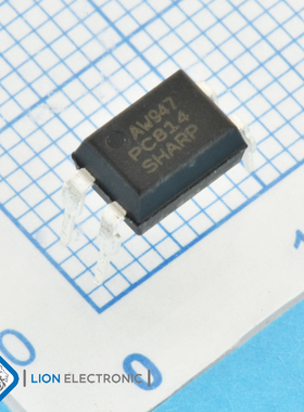 光耦PC814 DIP4 晶体管输出光电耦合器 直插贴片 PC814A 原装进口