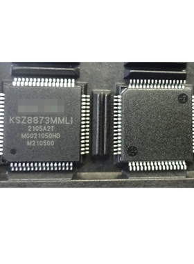原装进口 KSZ8873MMLI KSZ8873MML1 以太网控制器芯片 LQFP64贴片