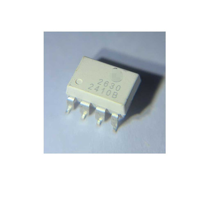 全新原装 HCPL2630SDM 丝印263D 贴片SOP8  10Mbps逻辑门光耦合器