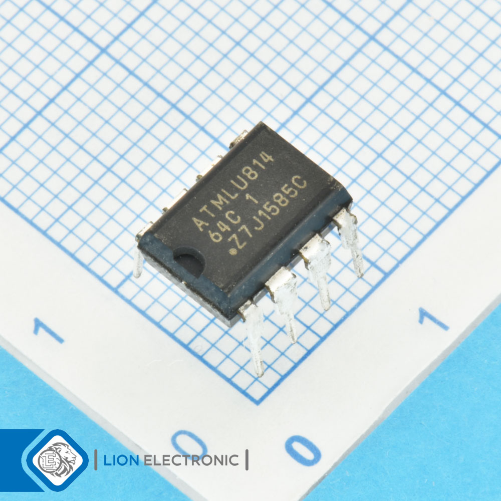 AT24C64C-PU 直插DIP8 丝印64C 可编程存储器芯片64KB 原装全新