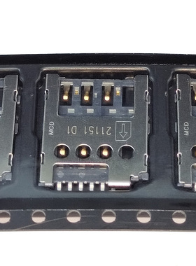 全新原装进口786463001 78646-3001 存储器连接器 6位微型SIM卡座