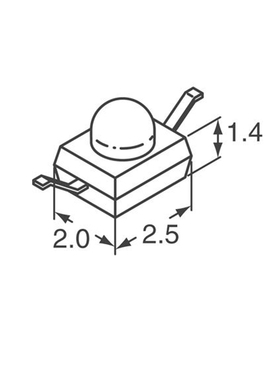 TSML1000 SMD-2 全新原装 高速红外线发射管 发射二极管 组货配单