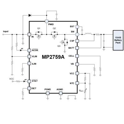 原装MP2759AGQ丝印BRDY
