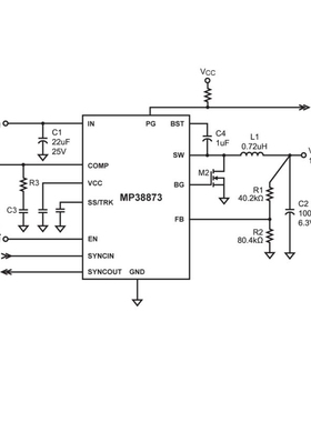 MP38873DL-LF-Z MP38874DL 全新原装 QFN20 降压开关变换器芯片