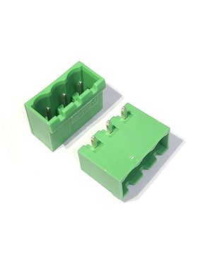 插拔式接线端子 1757255 5.08mm 1x3P 绿色弯针MSTBA2.5/3-G-5.08