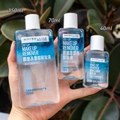 三瓶装 150ml新款 美宝莲纽约眼唇卸妆液三合一温和清洁全脸可卸