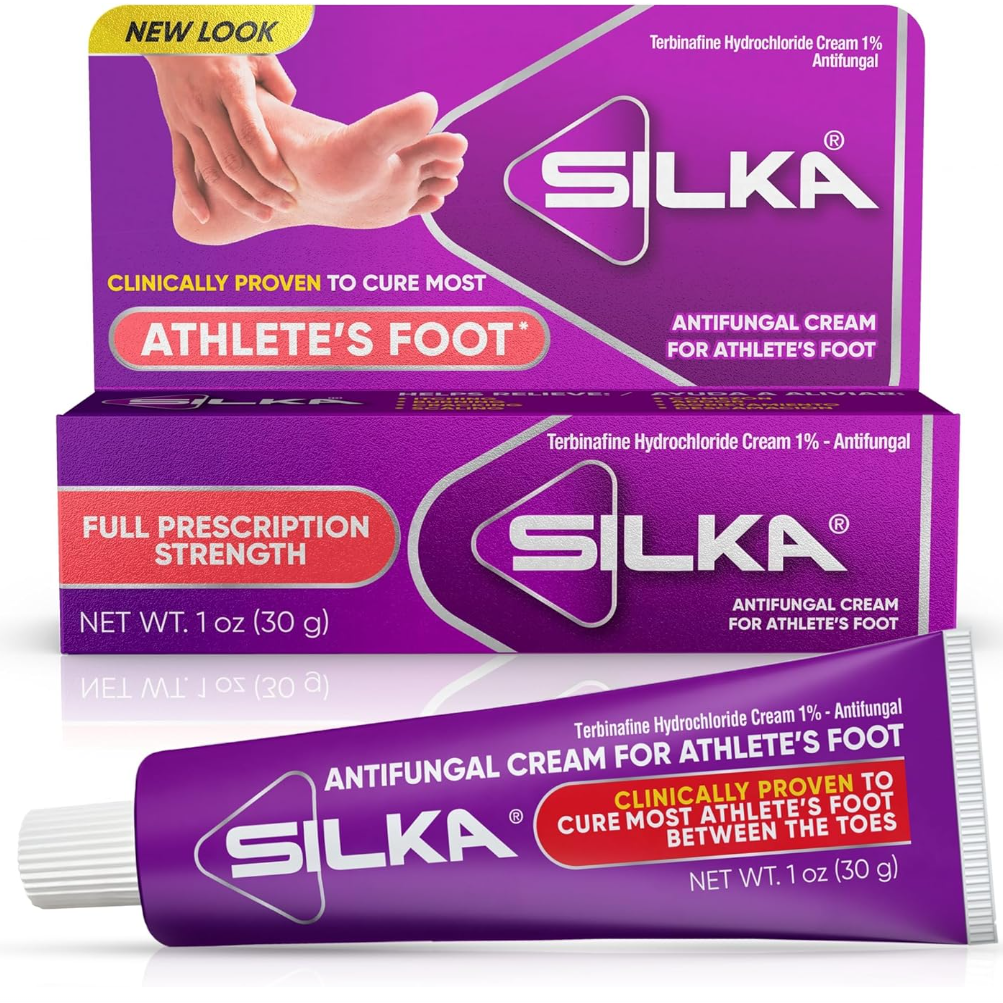 SILKA Anti-Fungal Cream， Clinical Anti-Fungus Foot Treatm