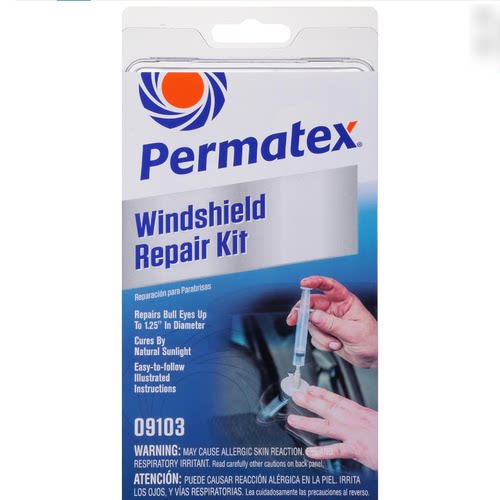 Permatex 09103 Automotive Windshield Repair Kit
