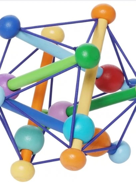Manhattan Toy Skwish Color Burst Rattle and Teether Grasping