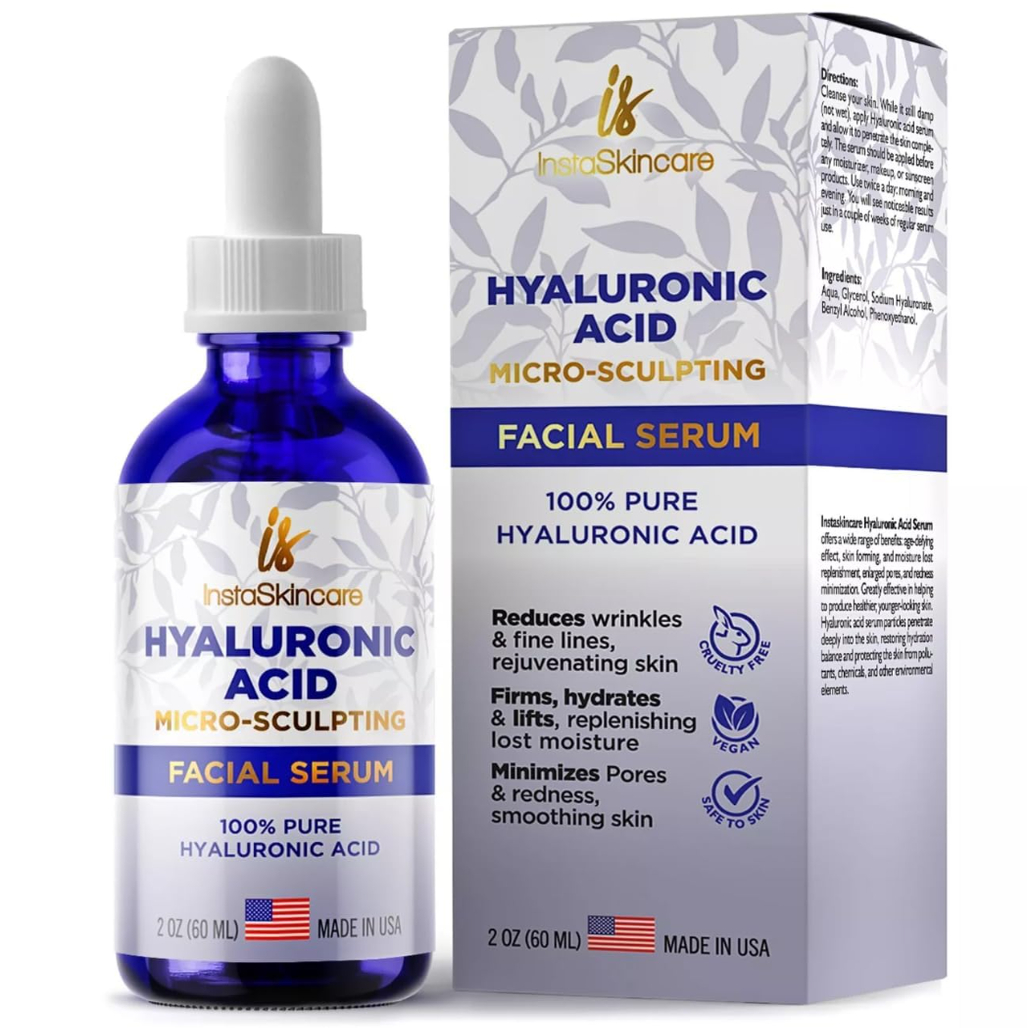Instaskincare Hyaluronic Acid Anti-aging Serum for Face