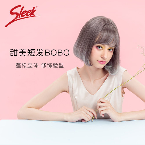 空气刘海减龄时尚风假发女短发