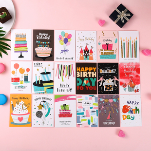 big happy birthday card 生日birthday gift cards卡片 创意贺卡