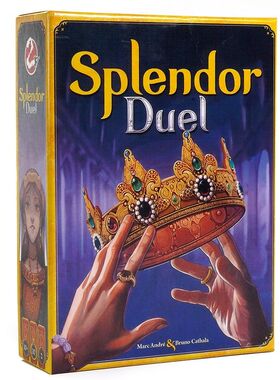 Splendor:Duel英文版桌游 宝石:对决双人桌游卡牌璀璨轻策休闲