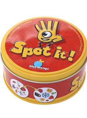 嗒宝小子哆宝Spot It 发现它找你妹亲子互动儿童益智桌游卡牌游戏