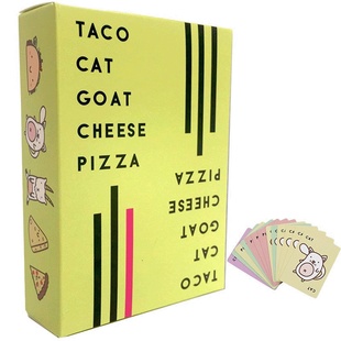 Cheese Goat Pizza卡牌纸牌派对游戏玩具 Cat 跨境英文聚会Taco