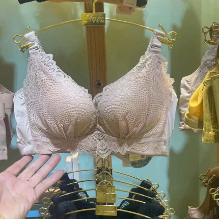 戴芝蒂新品小胸聚拢生态棉软钢圈内衣蚕蛹蛋白文胸69919