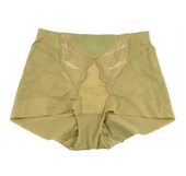 无痕四角裤 性感蕾丝内裤 16503 女高腰平角裤 清仓戴芝蒂正品